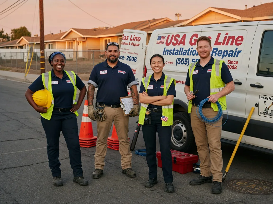 Gas Line Installation company in Mousie, KY